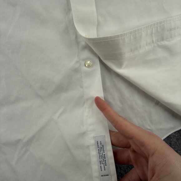 Brooks Brothers Non Iron Button Up Shirt Long Sleeve Men Classic White 16.5 34 * - Picture 12 of 16